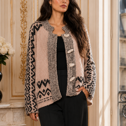 ADORE Mix Media Sweater