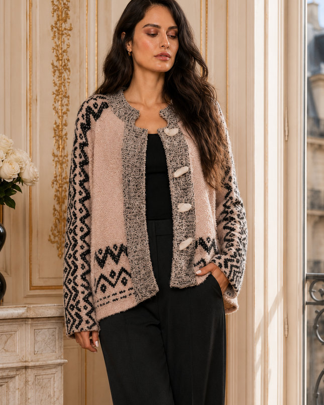 ADORE Mix Media Sweater