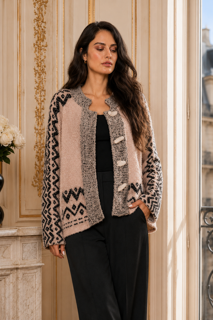 ADORE Mix Media Sweater
