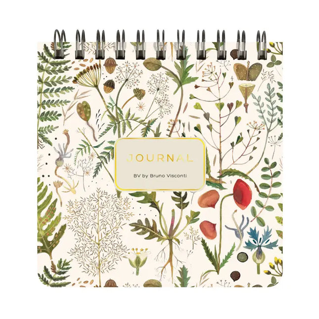 BV by Bruno Visconti Pocket Art Journal  - Greens and Flowers