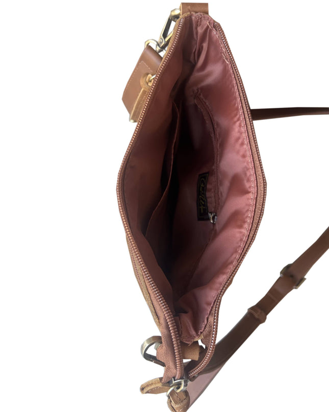 ROMA Vintage Leather Crossbody Shoulder Bag