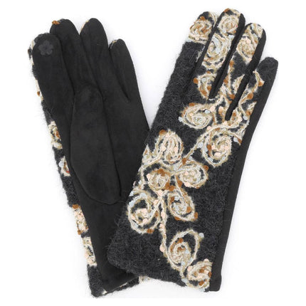 BOUCL CHECK TOUCHSCREEN GLOVES
