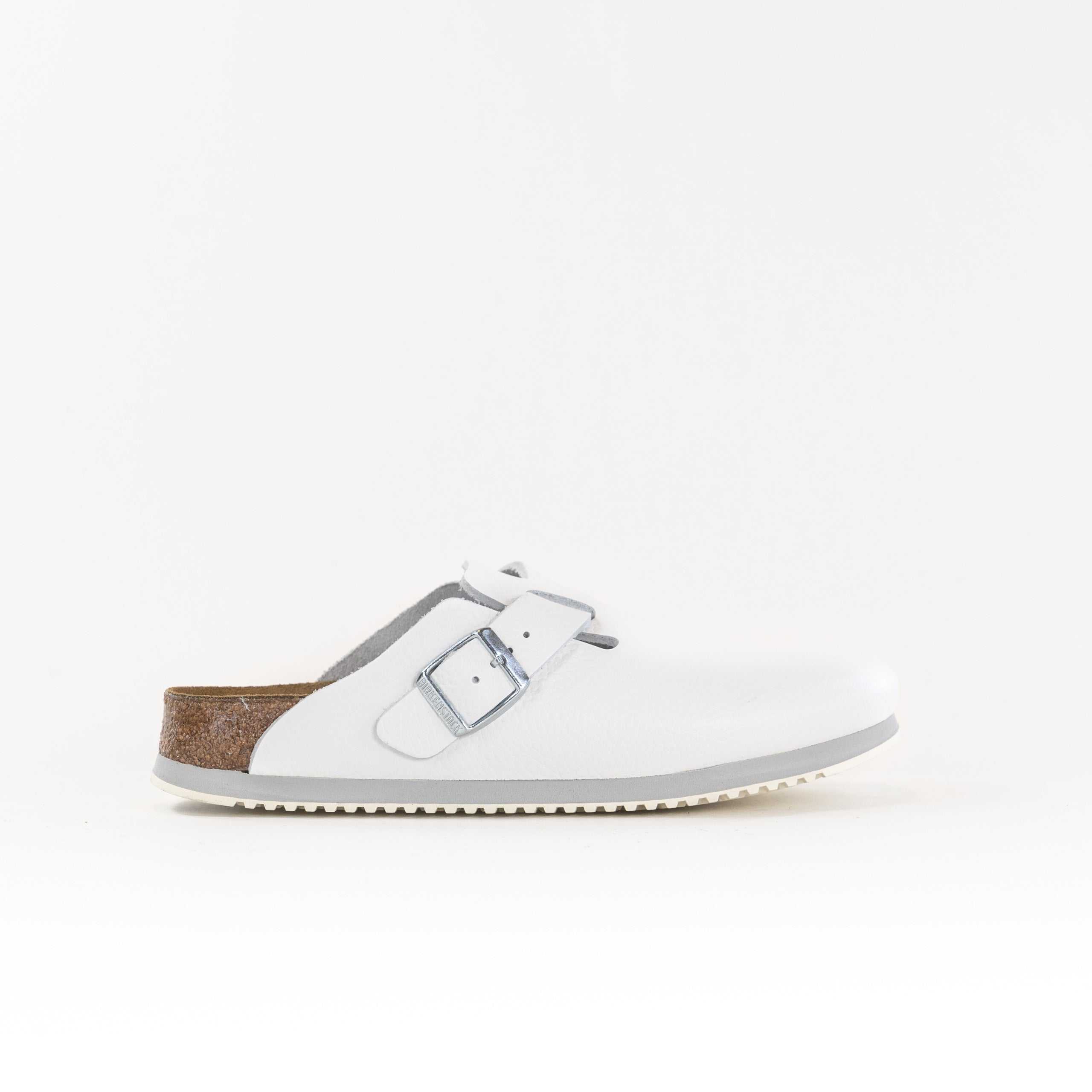 Birkenstock Boston Super Grip (Unisex) - White