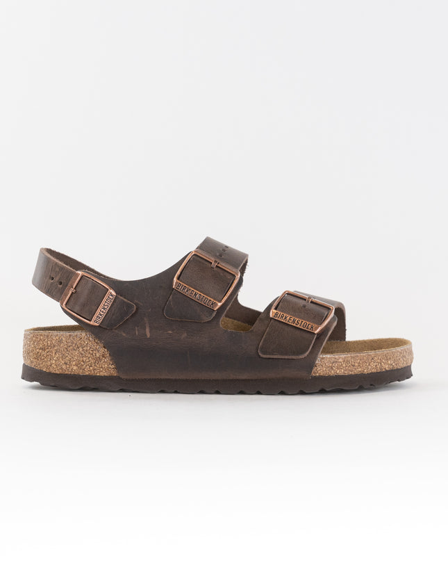 Birkenstock Milano (Unisex) - Habana Oiled Leather