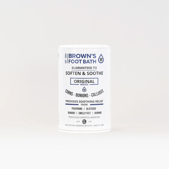 Chiappetta Labs Brown's Medicated Footbath