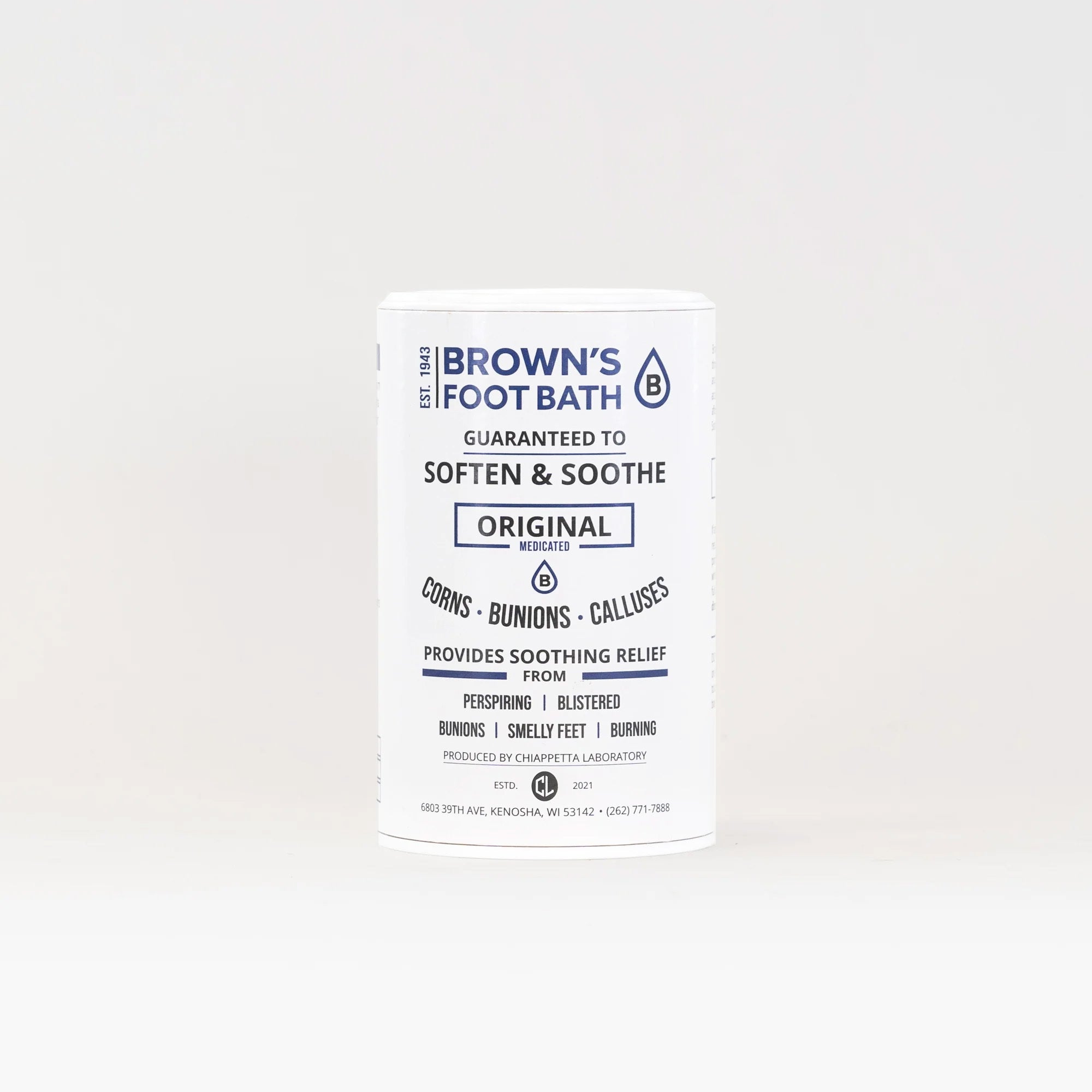 Chiappetta Labs Brown's Medicated Footbath