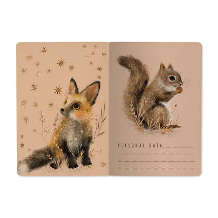 BV by Bruno Visconti A5 Notebook - Bunnies