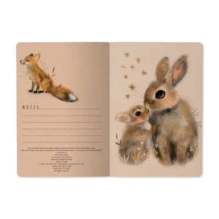 BV by Bruno Visconti A5 Notebook - Bunnies