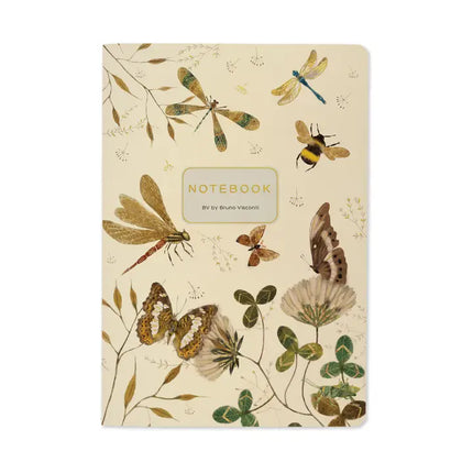 BV by Bruno Visconti A5 Notebook - Butterflies and Friends