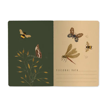 BV by Bruno Visconti A5 Notebook - Butterflies and Friends