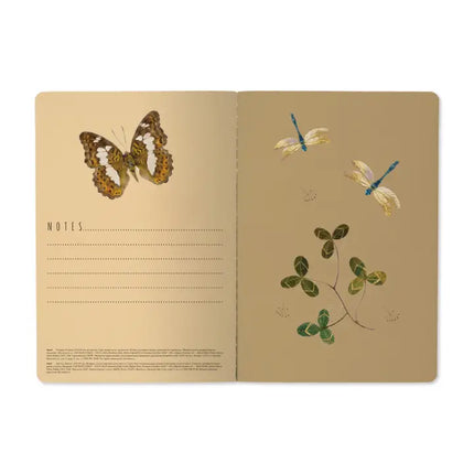 BV by Bruno Visconti A5 Notebook - Butterflies and Friends