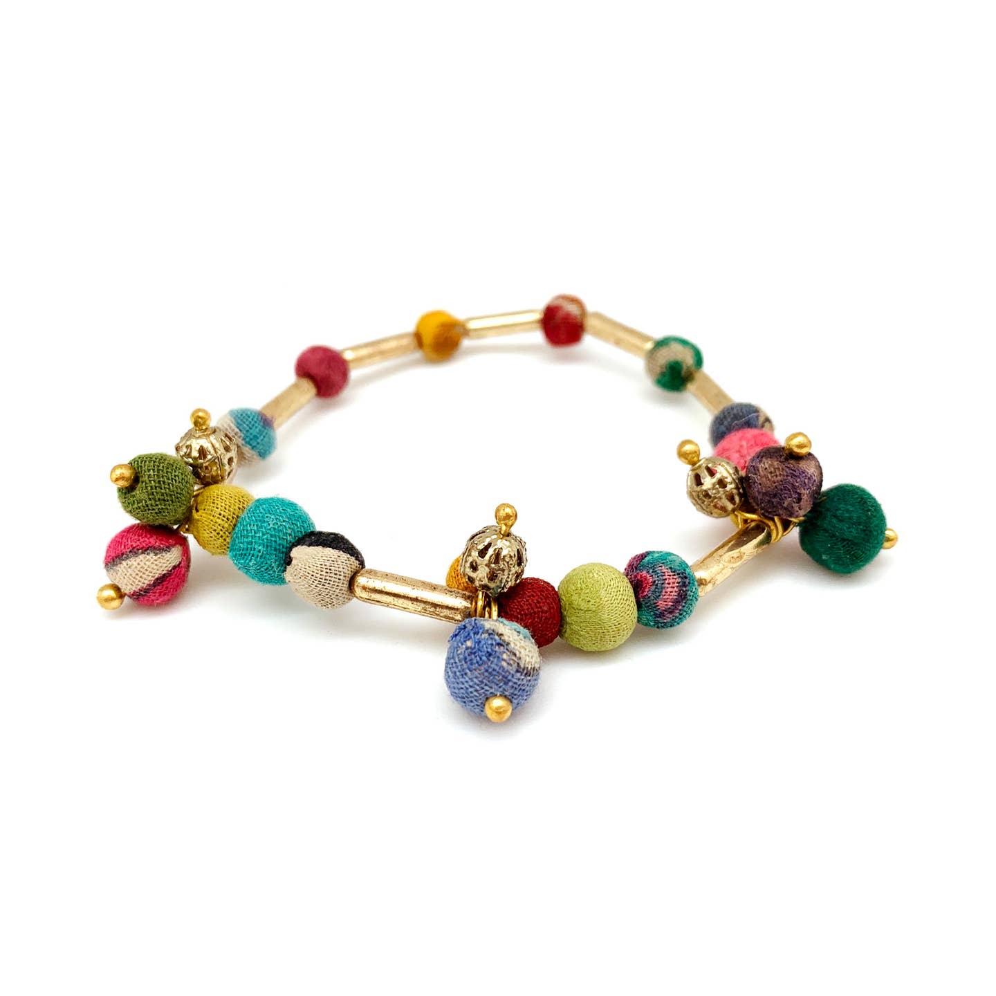 Aasha Stacking Bracelet - Bead Clusters