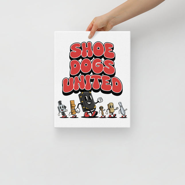 Shoe Dogs United - The Family Line - 11" x 14" Canvas