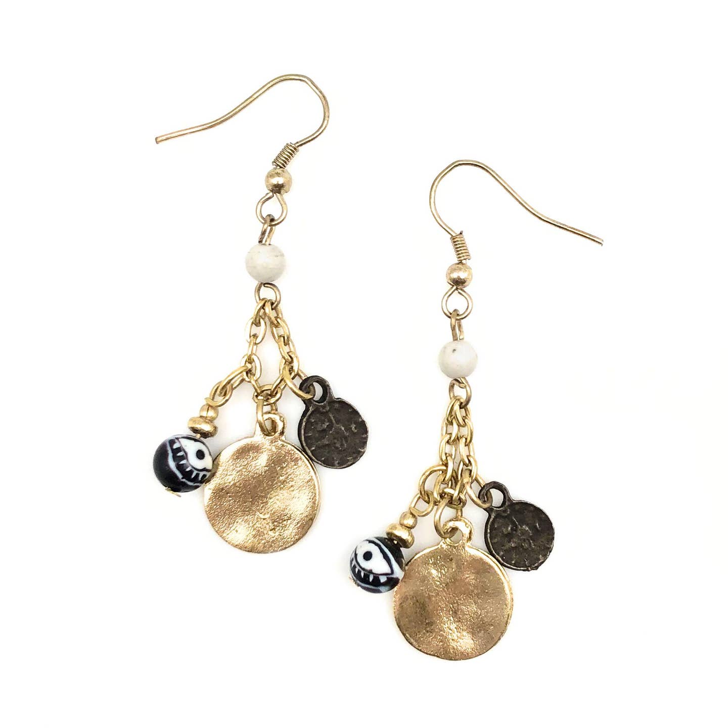 Sachi Evil Eye Bead Earrings