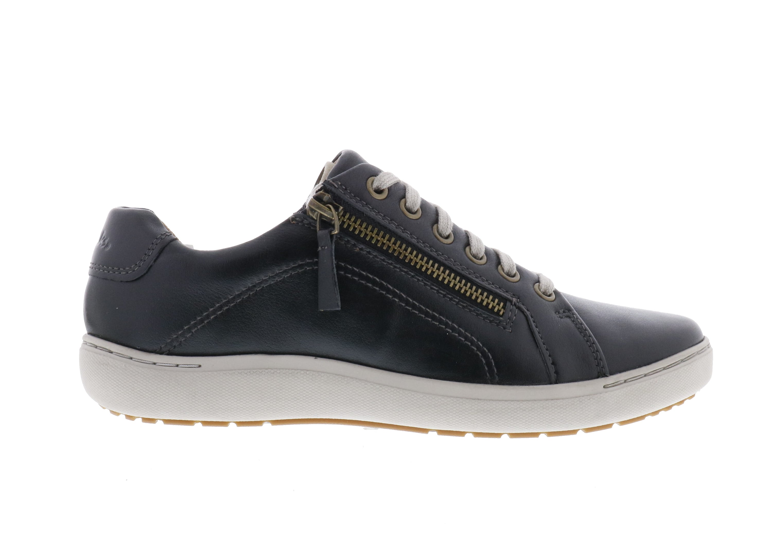 Clarks Nalle Lace (Women's) - Black Leather