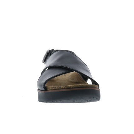 Clarks Elayne Cross (Women's) - Black Leather