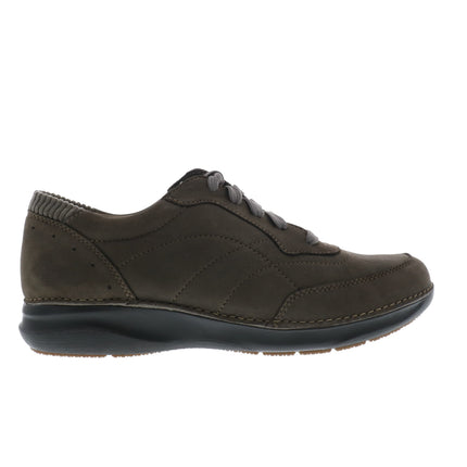 Clarks Appley Tie (Women's) - Taupe Nubuck