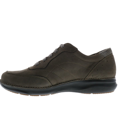 Clarks Appley Tie (Women's) - Taupe Nubuck