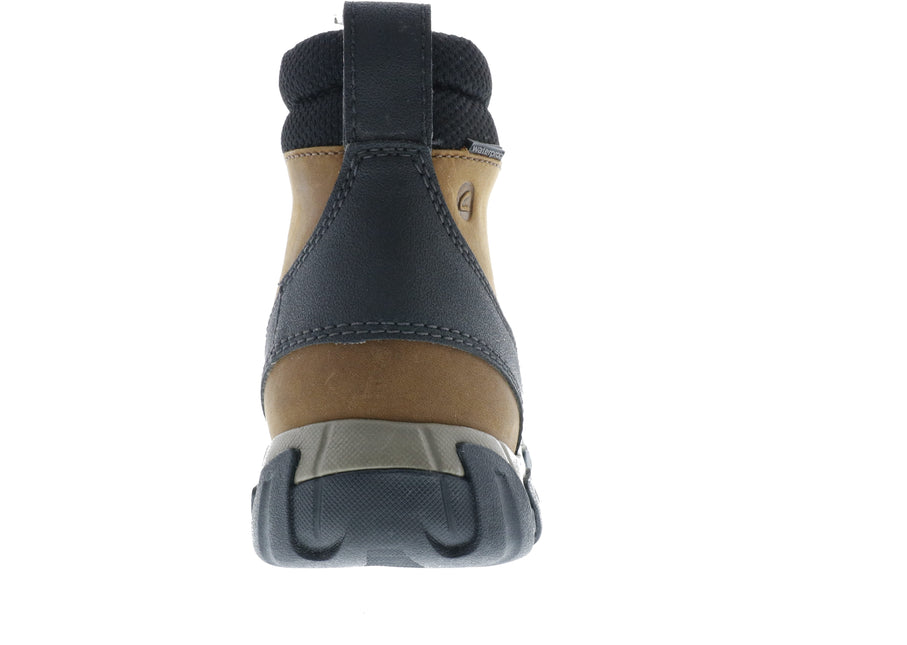 Clarks Grove Zip (Men's) - Dark Tan Leather