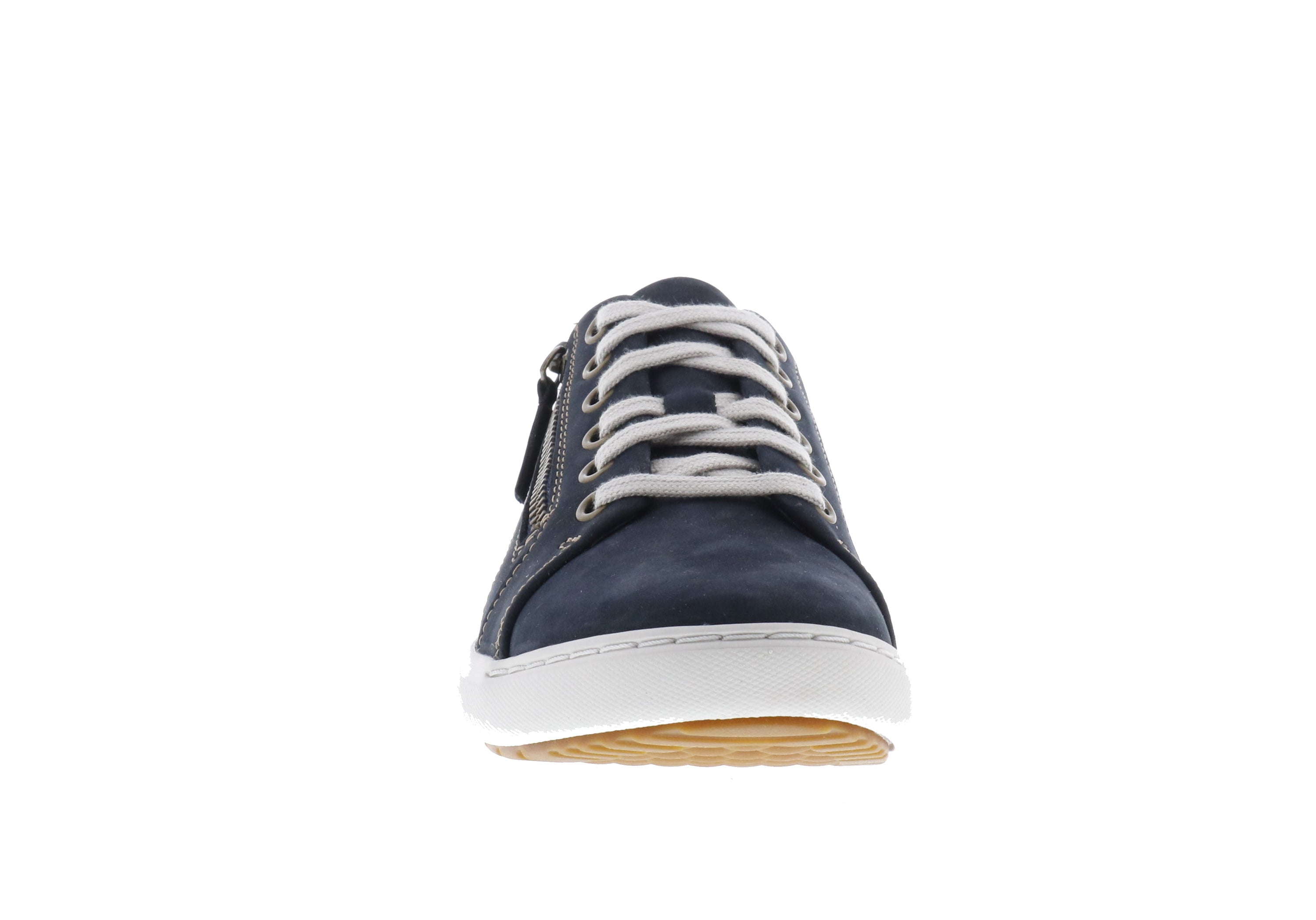 Clarks Nalle Lace (Women's) - Navy Nubuck