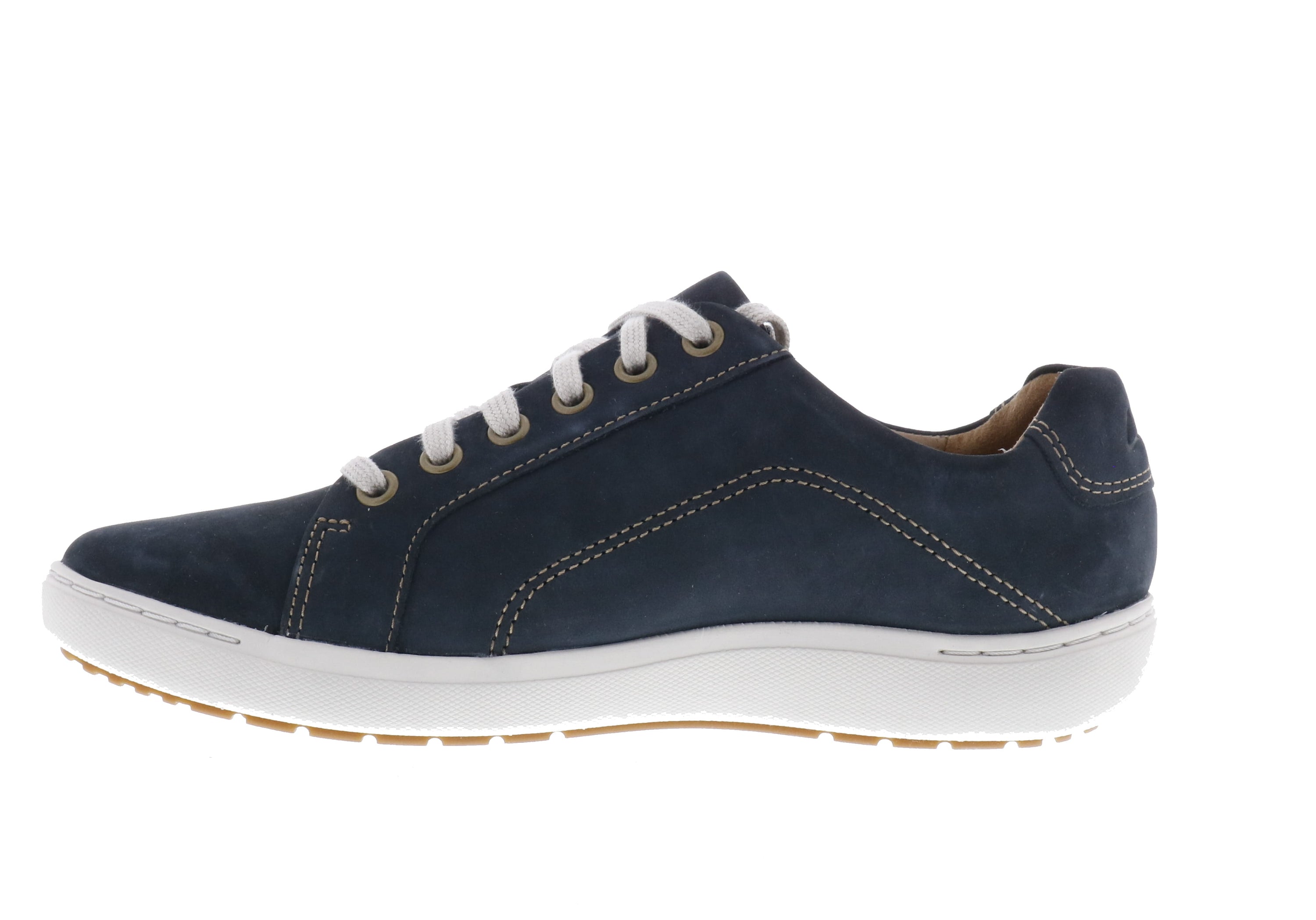 Clarks Nalle Lace (Women's) - Navy Nubuck