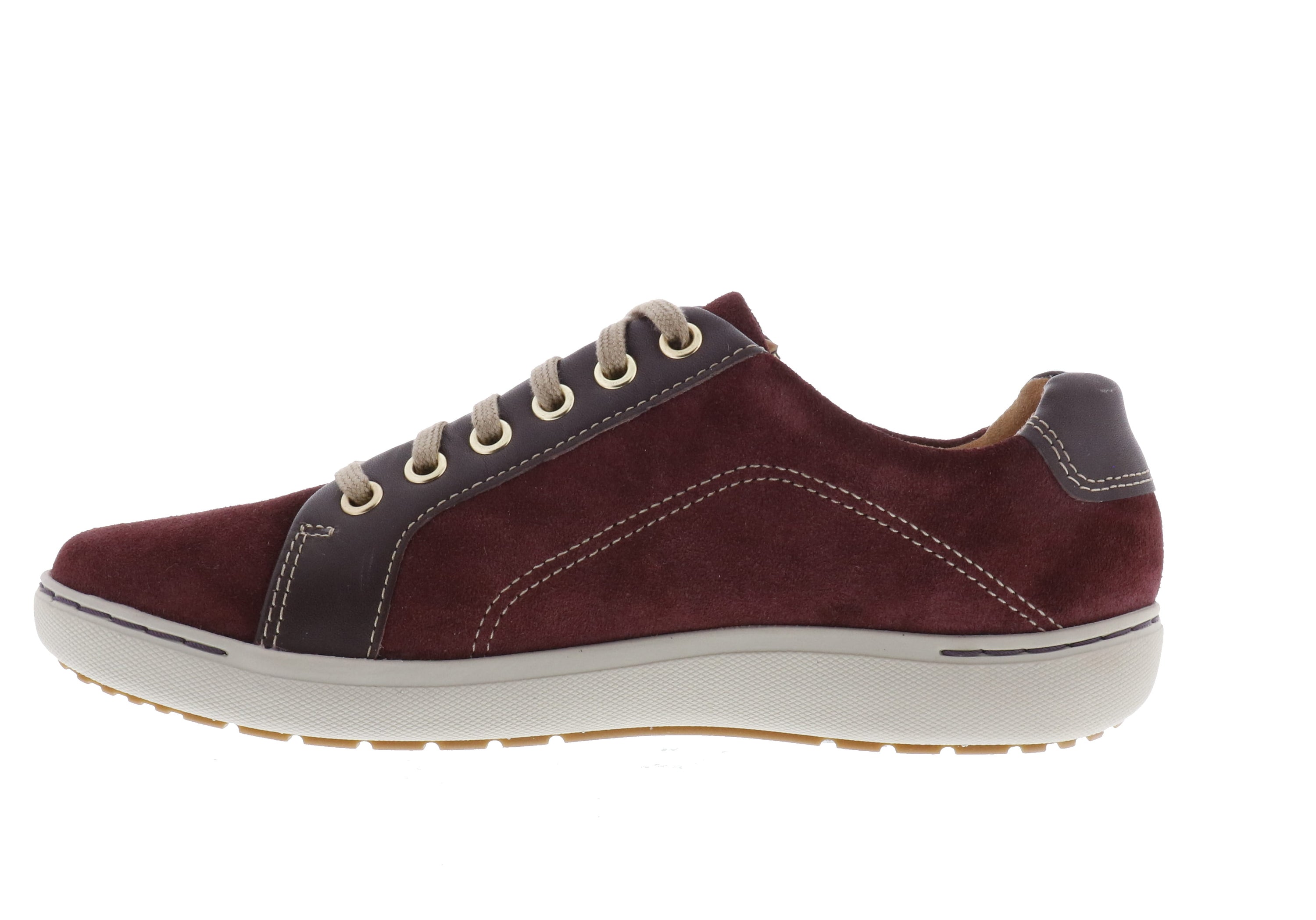 Clarks Nalle Lace (Women's) - Burgundy