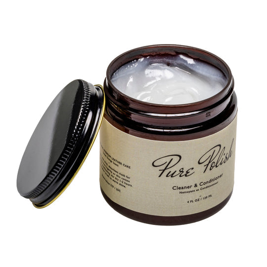 Pure Polish Natural Leather Cleaner and Conditioner