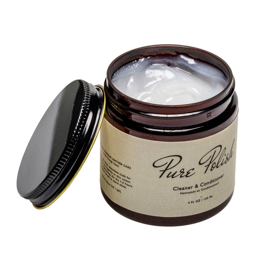 Pure Polish Natural Leather Cleaner and Conditioner