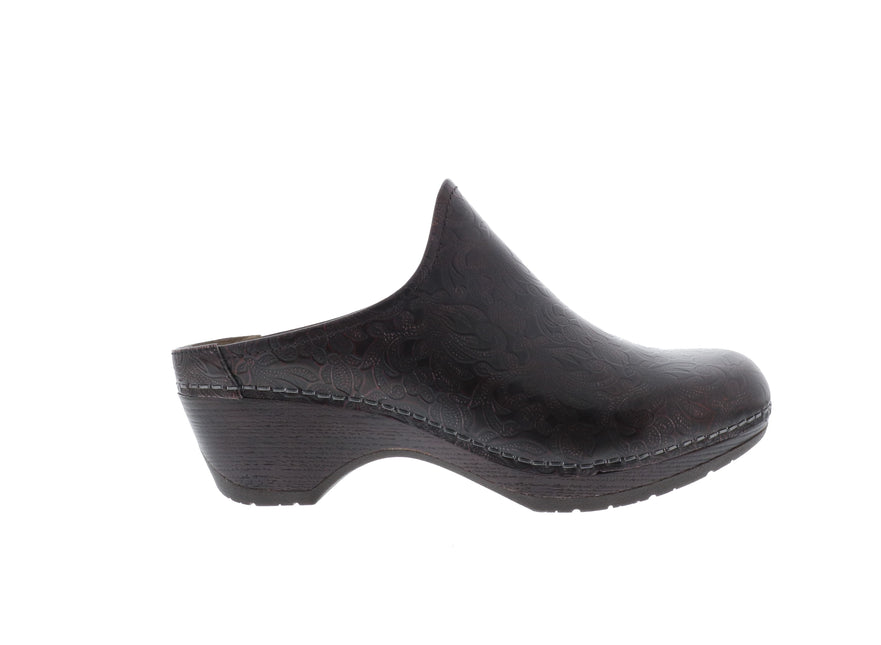 Dansko Melody (Women's) - Mahogany Tooled