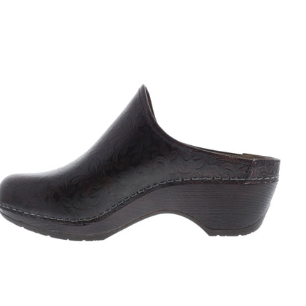Dansko Melody (Women's) - Mahogany Tooled