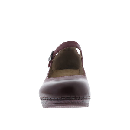 Dansko Marla (Women's) - Ruby Burnished Calf