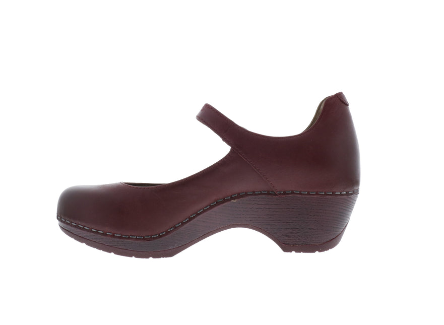 Dansko Marla (Women's) - Ruby Burnished Calf