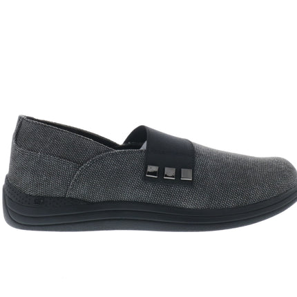 Drew Posy (Women's) - Black Metallic Canvas