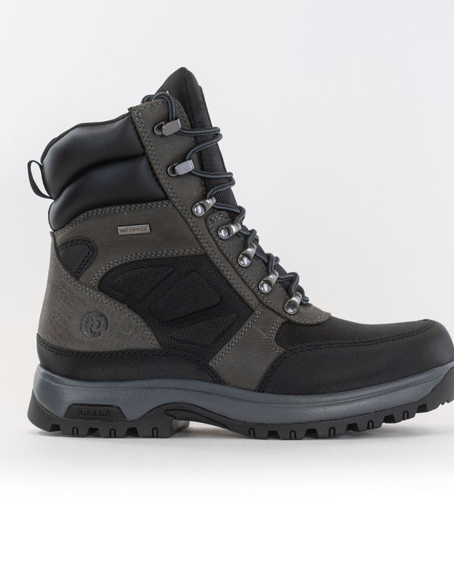 Dunham 8000Works Waterproof 8-Inch Ubal Boot (Men's) - Black/Castlerock