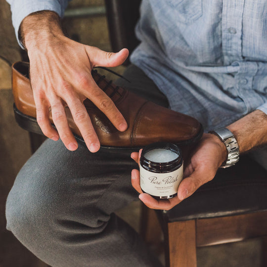 Pure Polish Natural Leather Cleaner and Conditioner