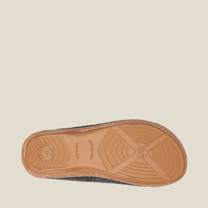 Taos Woollery Wool Clog (Women's) - Charcoal