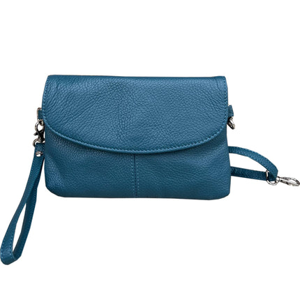 ROMA Cowhide Leather Convertible Crossbody/Clutch Bag