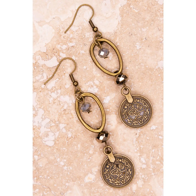 Dylan Designs Molly Coin Earrings