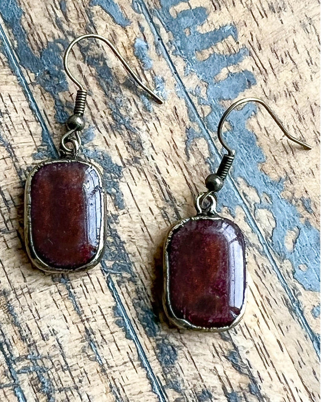 Dylan Designs Sicily Earrings Carnelian