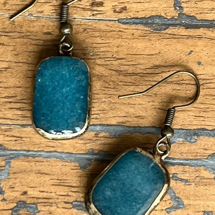 Dylan Designs Sicily Earrings Turquoise Pine