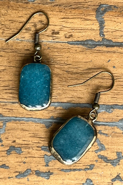 Dylan Designs Sicily Earrings Turquoise Pine