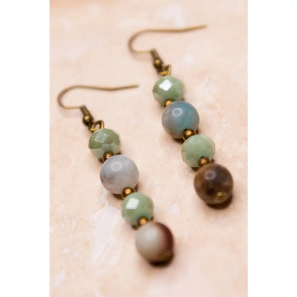 Dylan Designs Mari Earrings in Amazonite
