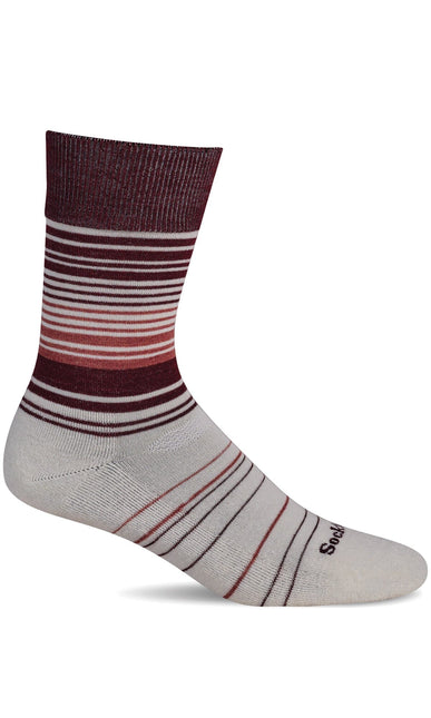 Sockwell Easy Does It Relaxed Fit Ask Socks (Women’s) - Cranberry