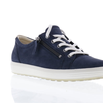 ECCO Soft 7 Zip Sneaker (Women's) - Night Sky