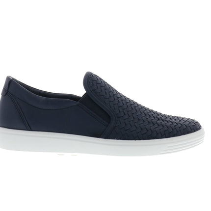 ECCO Soft 7 Woven Slip-on 2.0 (Women's) - Night Sky