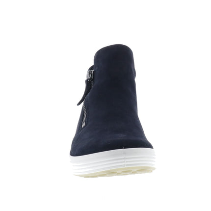 ECCO Soft 7 Zip Bootie (Women's) - Night Sky