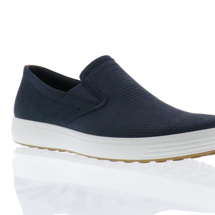 Ecco Soft 7 Slip-On 2.0 (Men's) - Marine