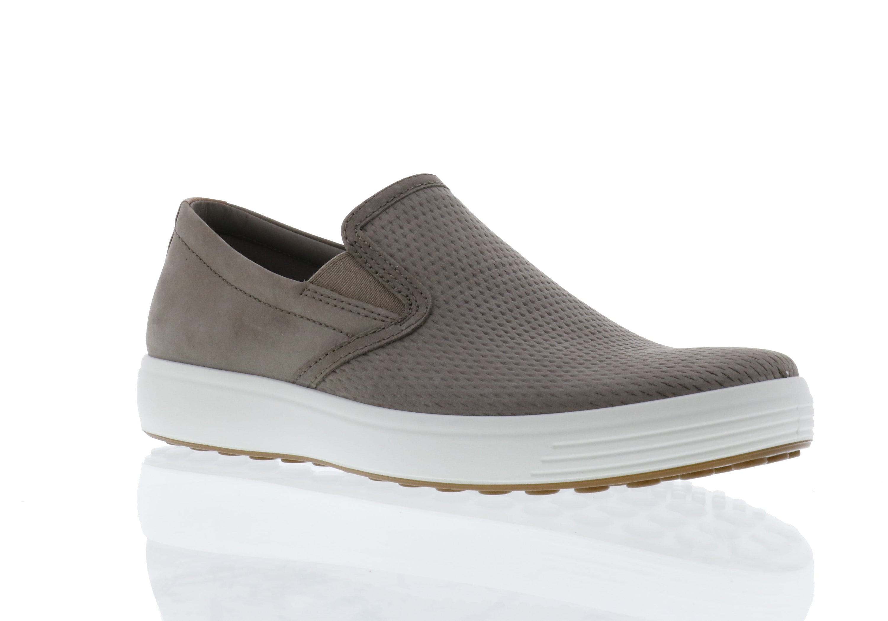 Ecco Soft 7 Slip-On 2.0 (Men's) - Taupe