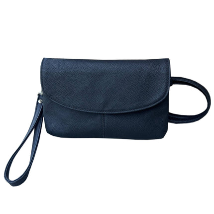ROMA Cowhide Leather Convertible Crossbody/Clutch Bag
