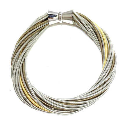 Sea Lily Twist Bracelet with Magnetic Clasp